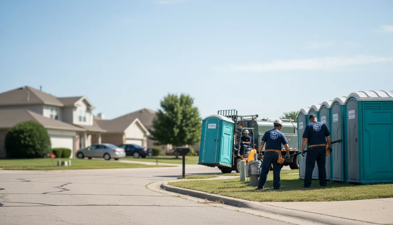 Porta Potty Rental in Hartville, OH near me